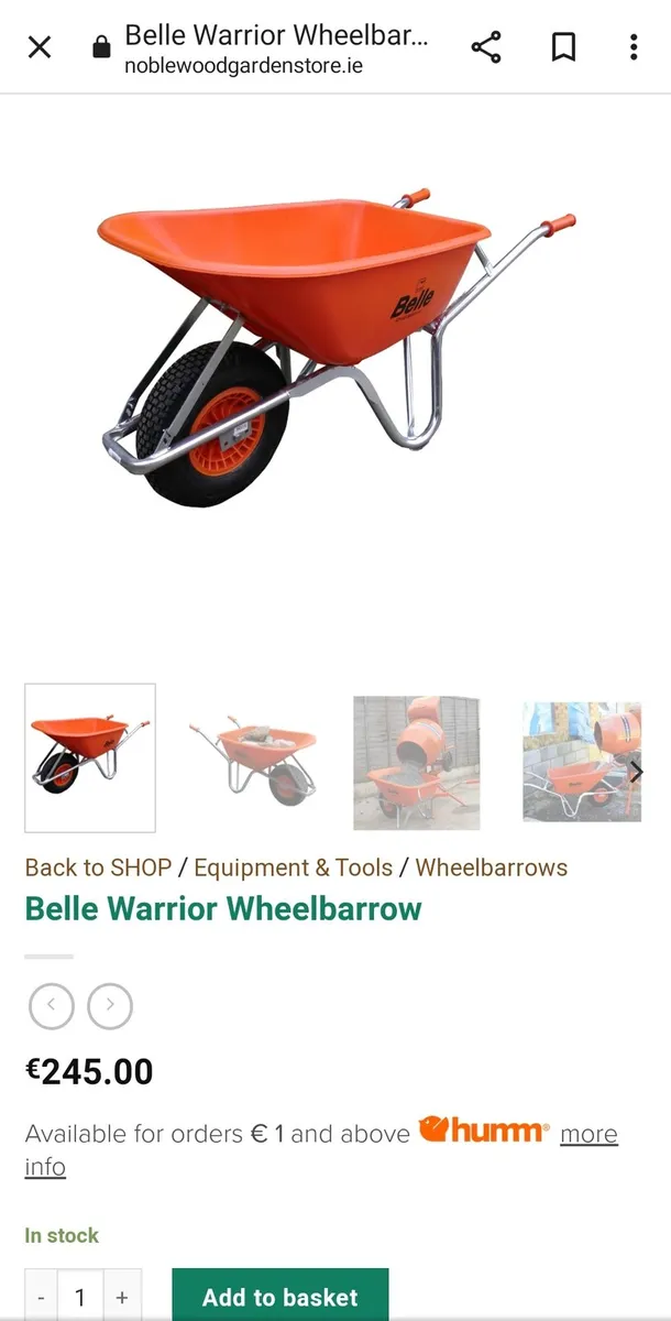 Wheelbarrow for sale on sale done deal