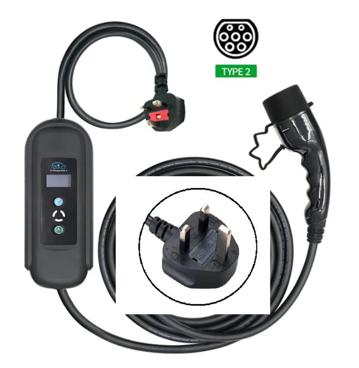 Electric Vehicle Charger, Granny Cable, We Deliver - Image 1