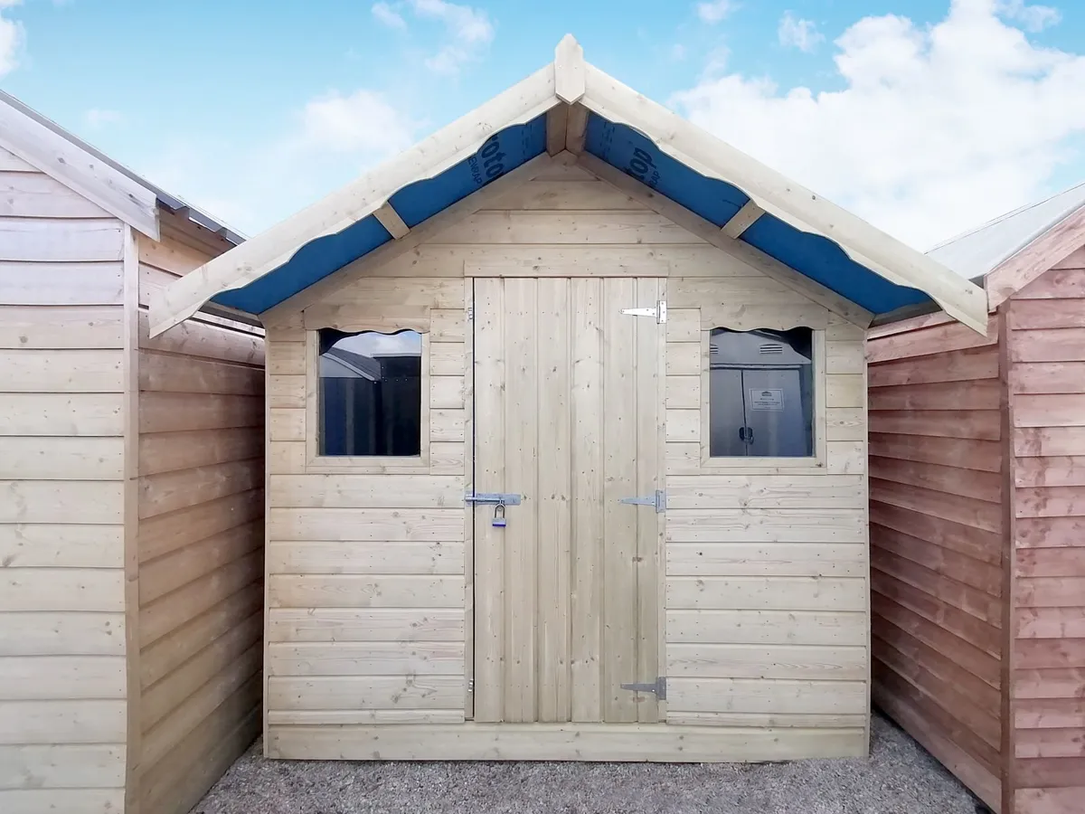 Overhang Wooden Shed - Image 2