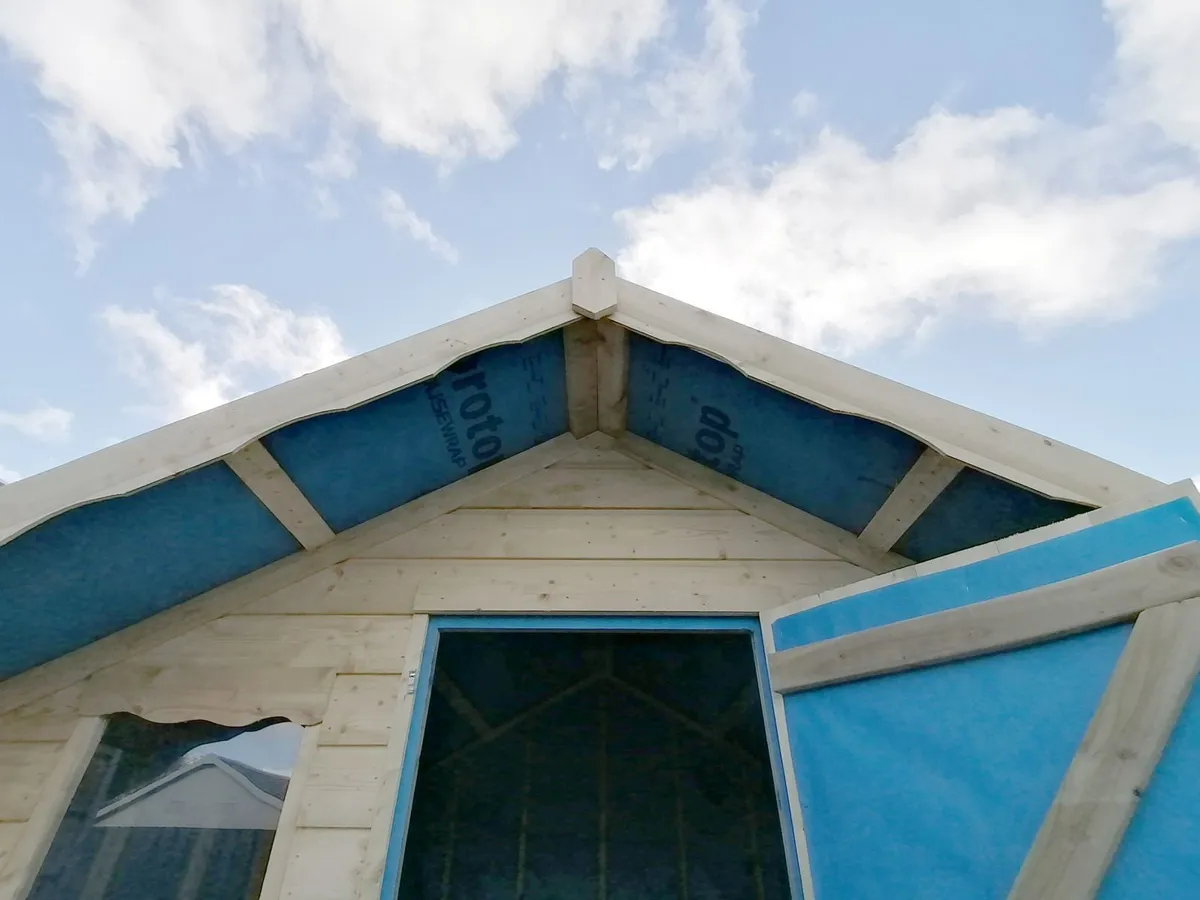 Overhang Wooden Shed - Image 4