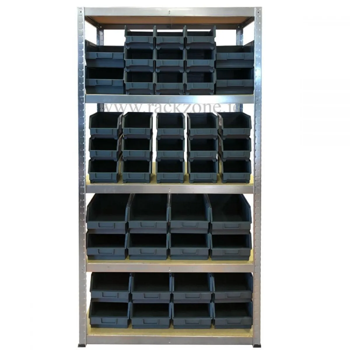 Value Shelving with 45 Containers