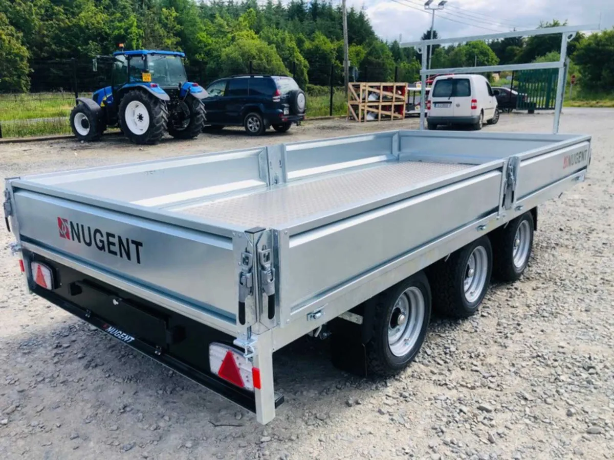 Nugent Flat Bed Trailers - Finance Options - Image 1