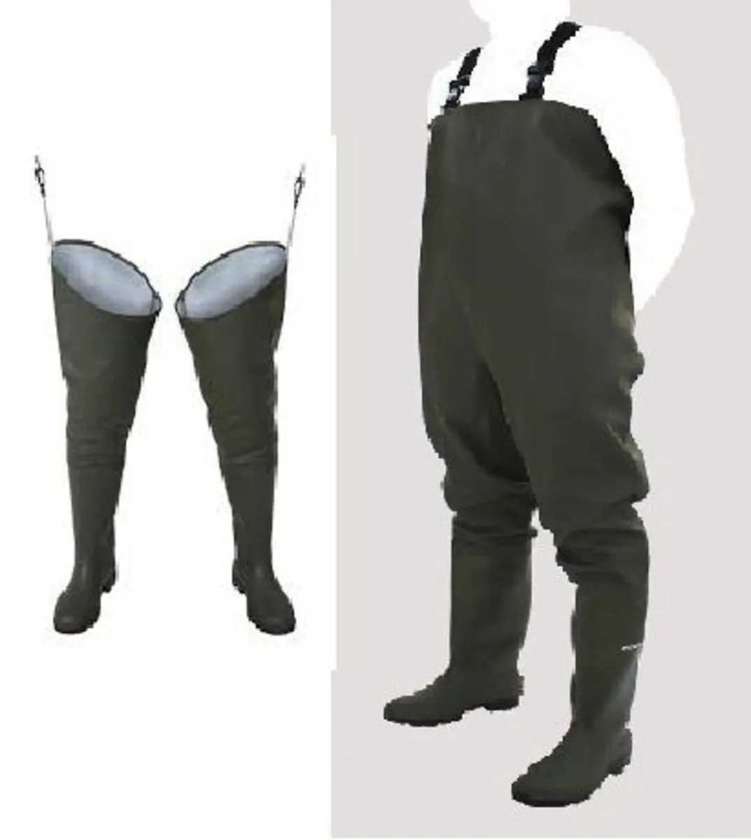 PVC Waders Chest and Hip - Image 1