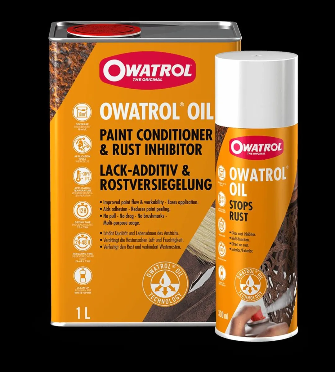 Rust Treatment & Primer IN ONE- Owatrol Oil - Image 2