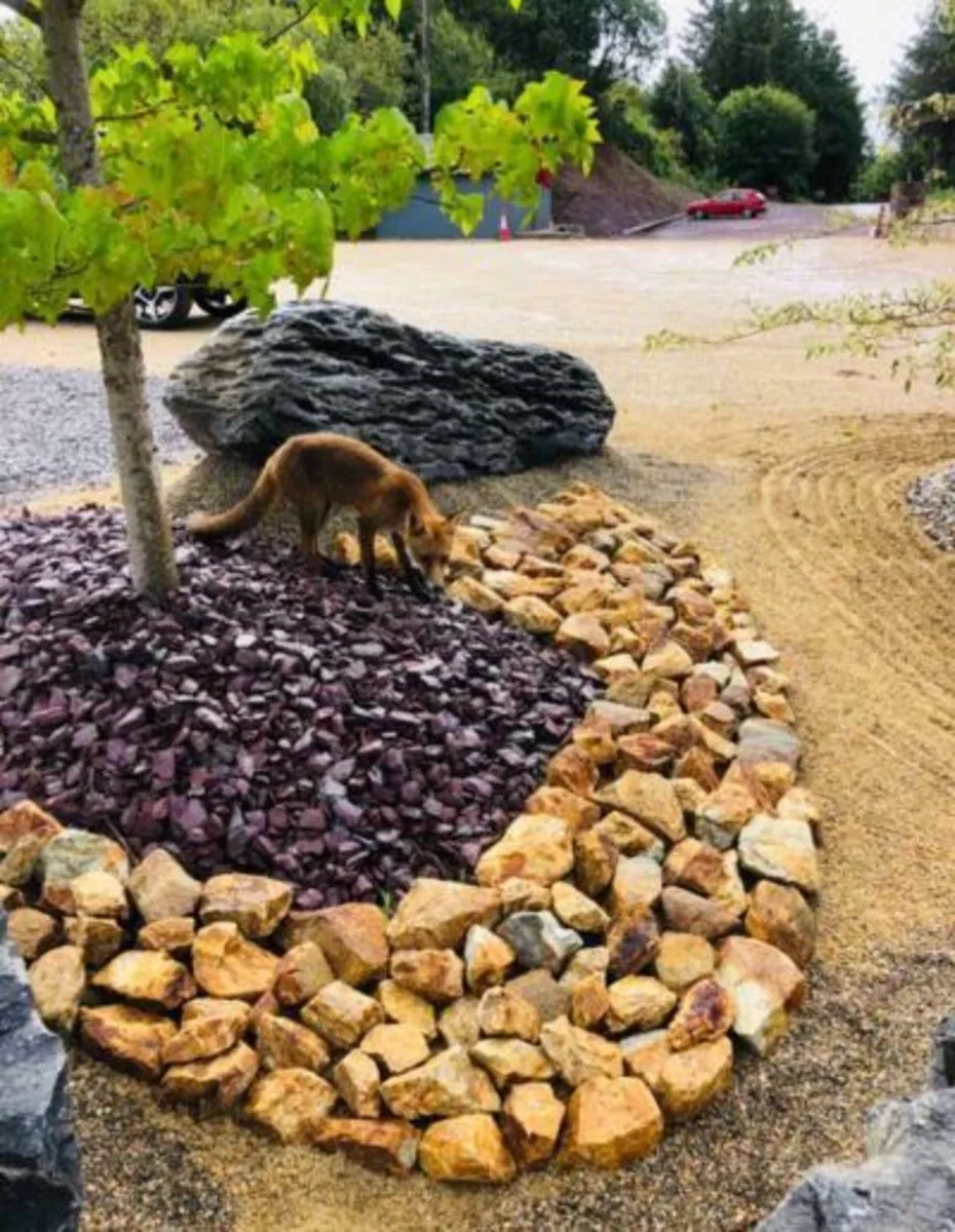 Memorial stones, polished grave pebbles - Image 3