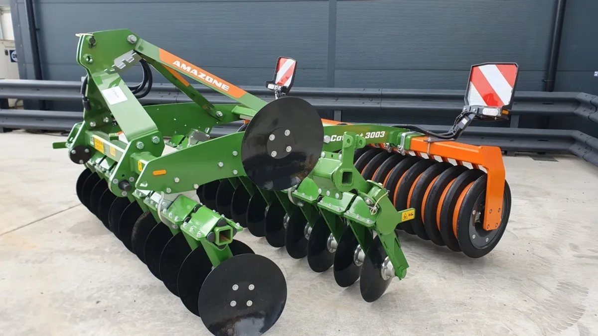 New Amazone Model 3003 Disc Harrow with Wedge Rol - Image 4