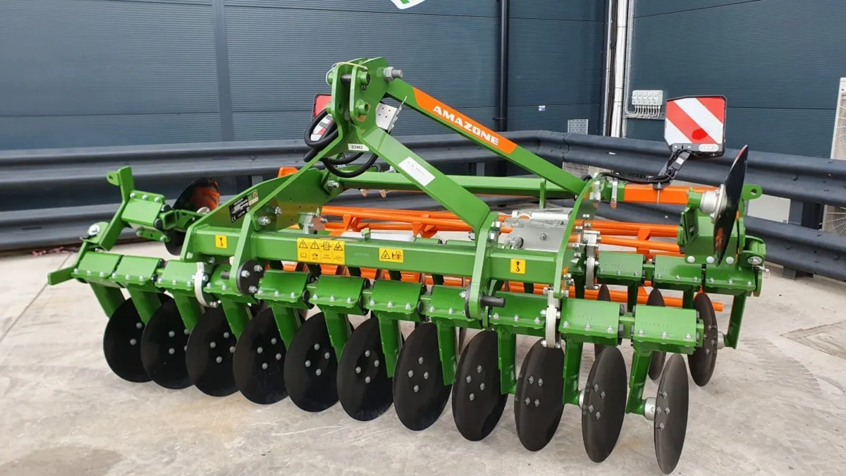 New Amazone 3003 Mounted Disc Harrow with Cage ty - Image 2