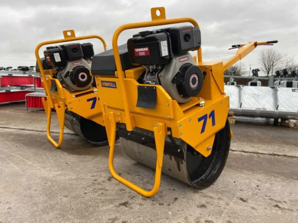 New Vibroll 71 pedestrian rollers in stock - Image 1