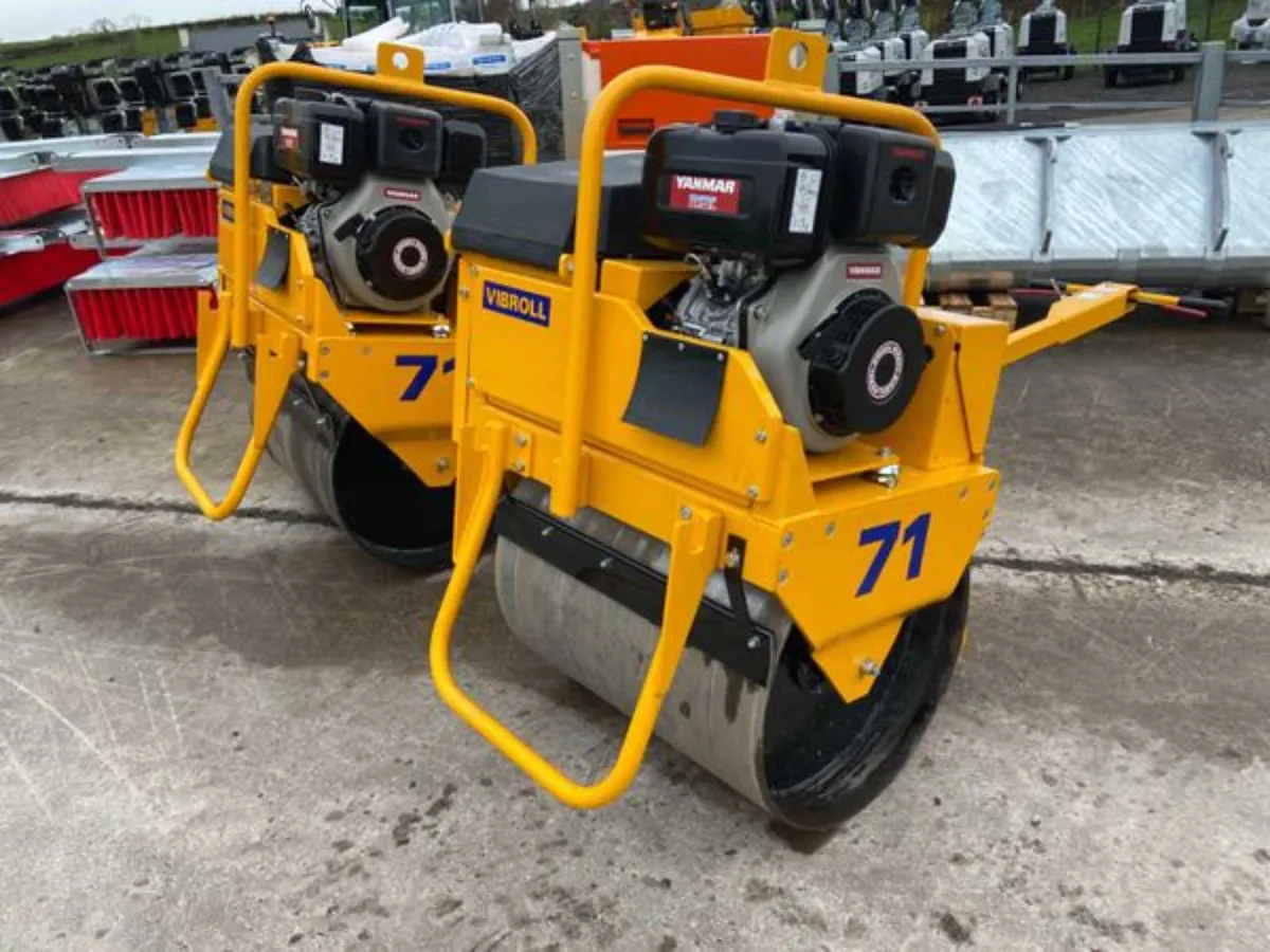 New Vibroll 71 pedestrian rollers in stock - Image 2