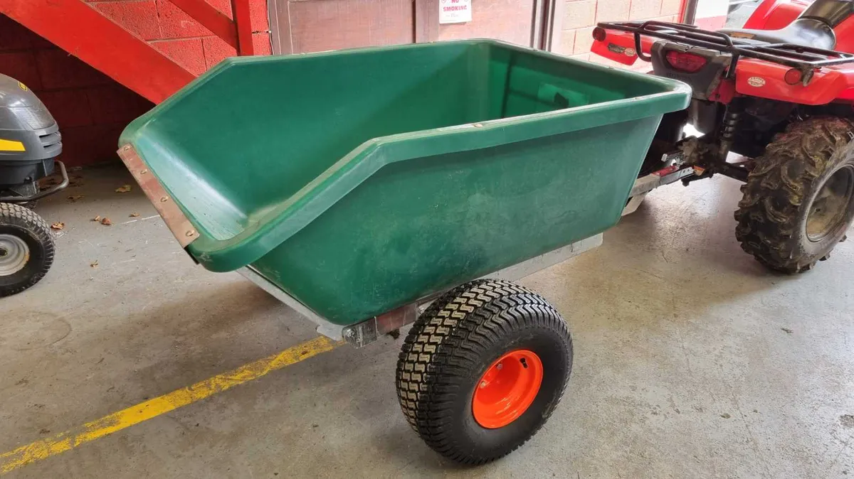 JFC QUAD TIPPING TRAILER 500 LITRE - Image 1