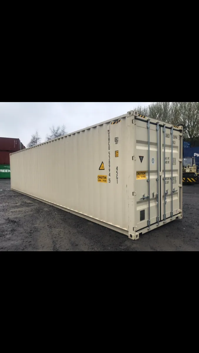 Container New 40ft H Cube - Image 1