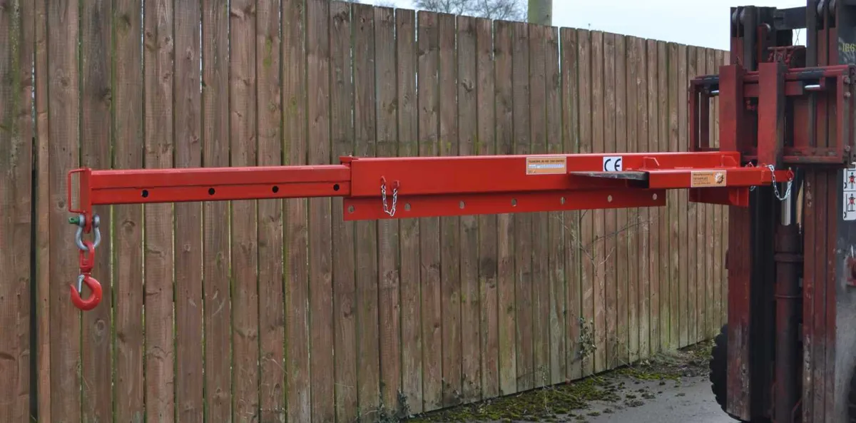 Forklift Lifting Hooks And Jibs - Image 3