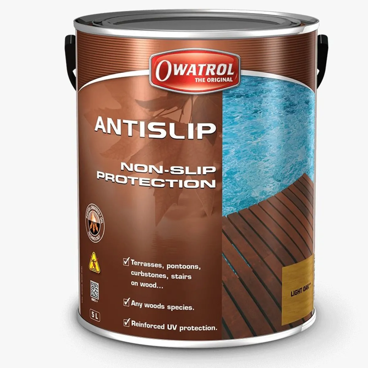 ANTISLIP WOOD PAINT - Deckings , Pontons, Walkways - Image 1