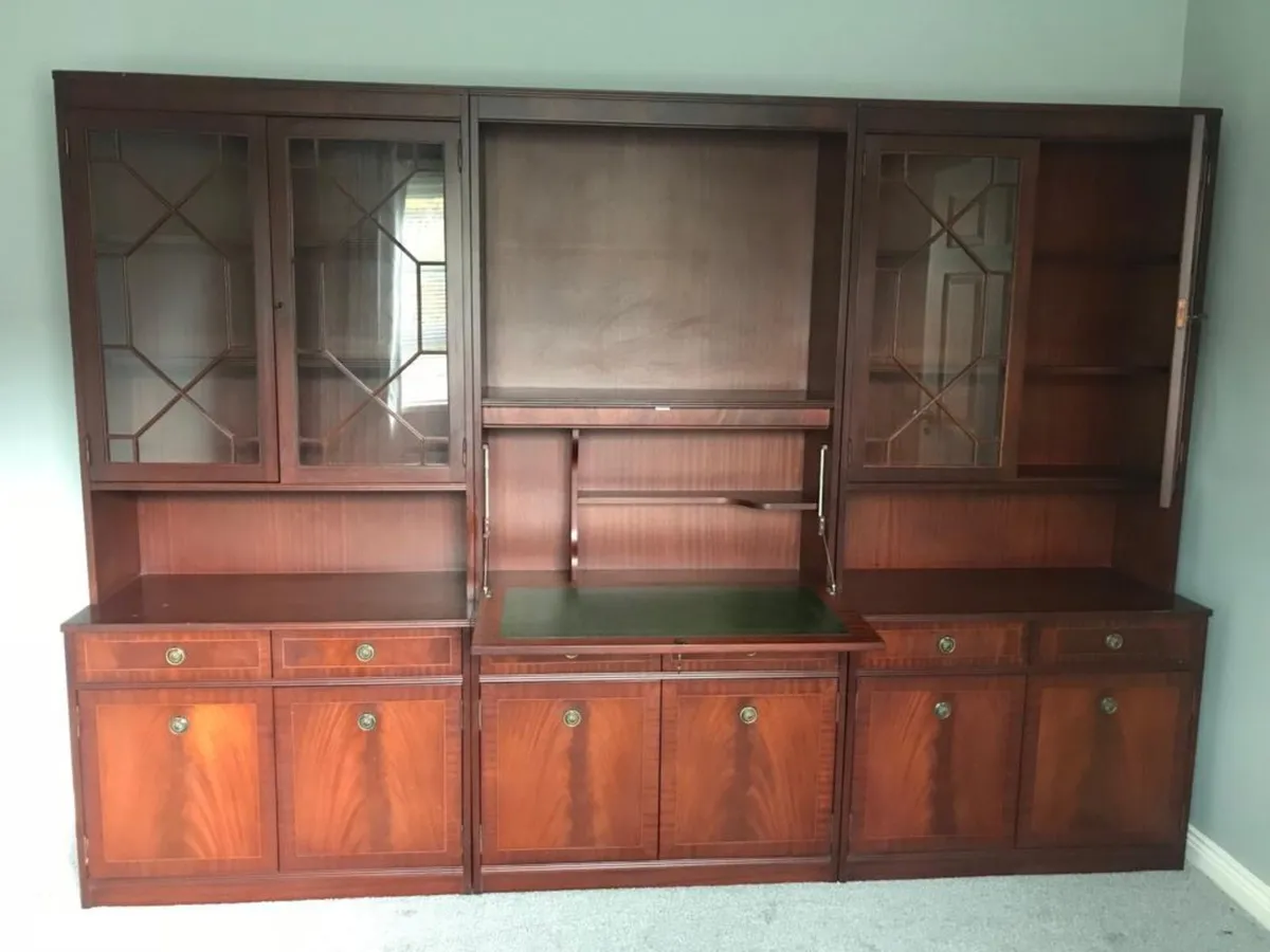 Mahogany Display Cabinet - Image 1
