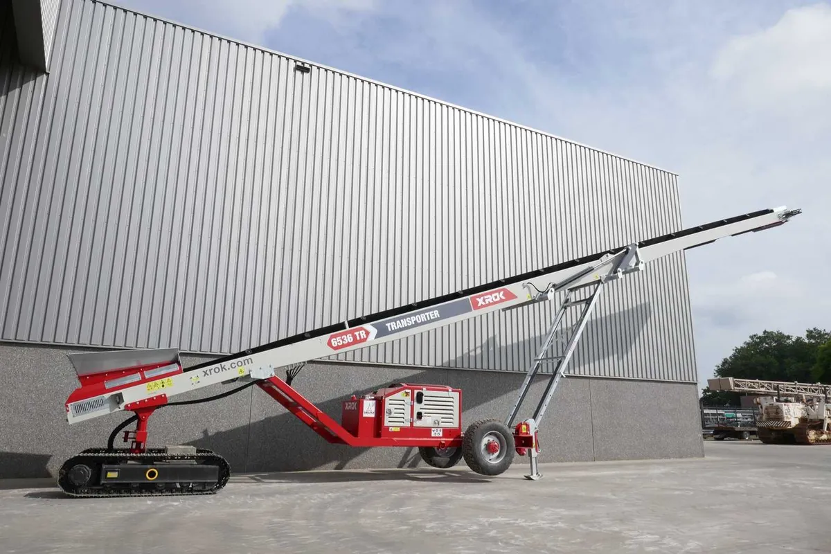 Xrok Transporter 6536TR Mobile Tracked conveyor