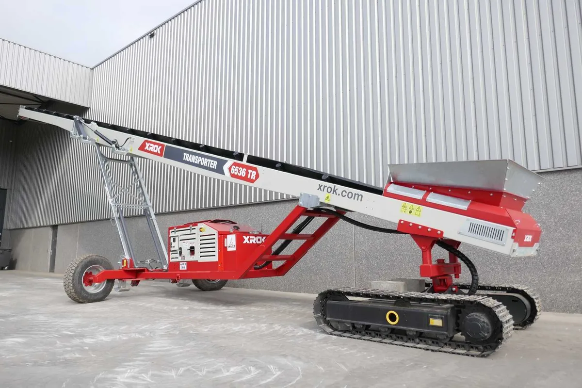 Xrok Transporter 6536TR Mobile Tracked conveyor - Image 3