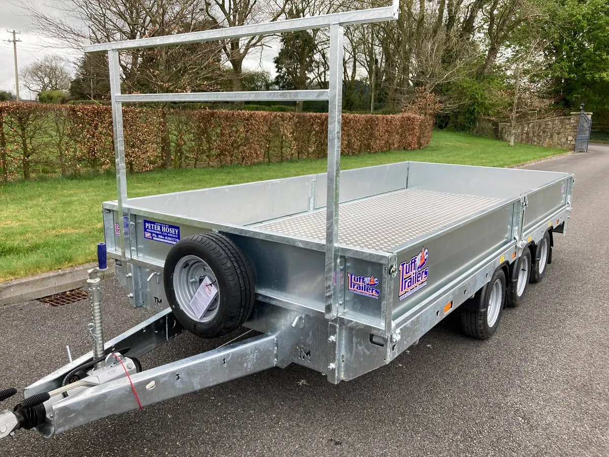 New tuffmac 14 ft dropside trailer