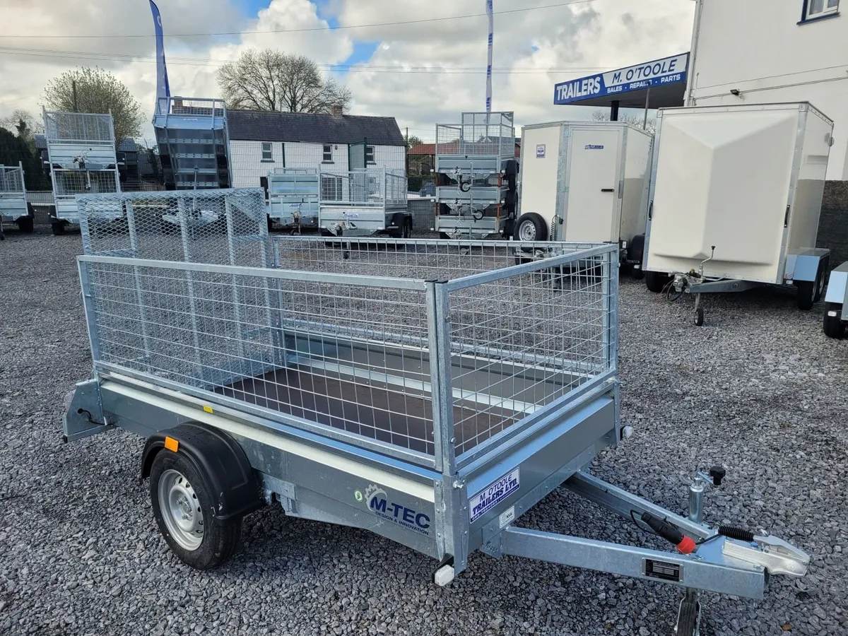 M-TEC   8' x 4' GENERAL PURPOSE TRAILER - Image 1