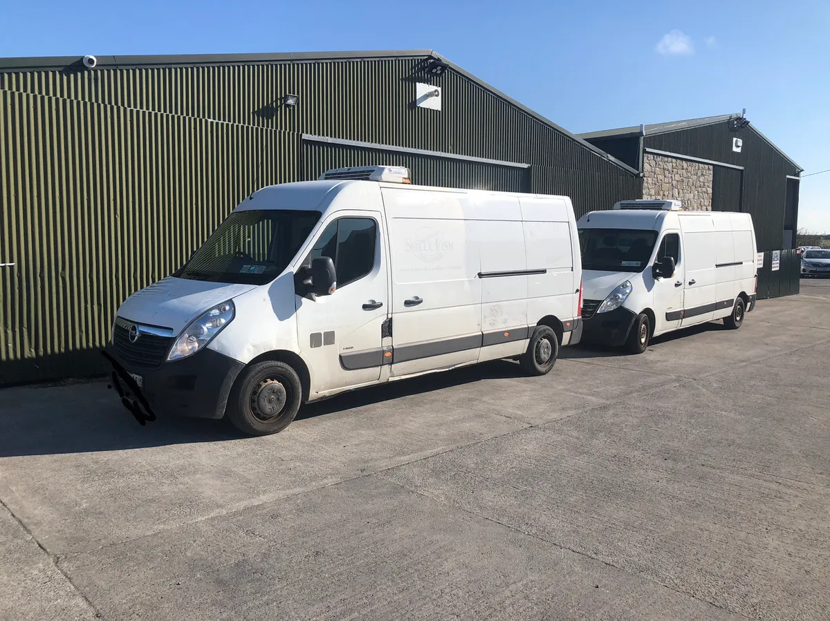 2013 Renault master 2.3 dci vans for dismantling