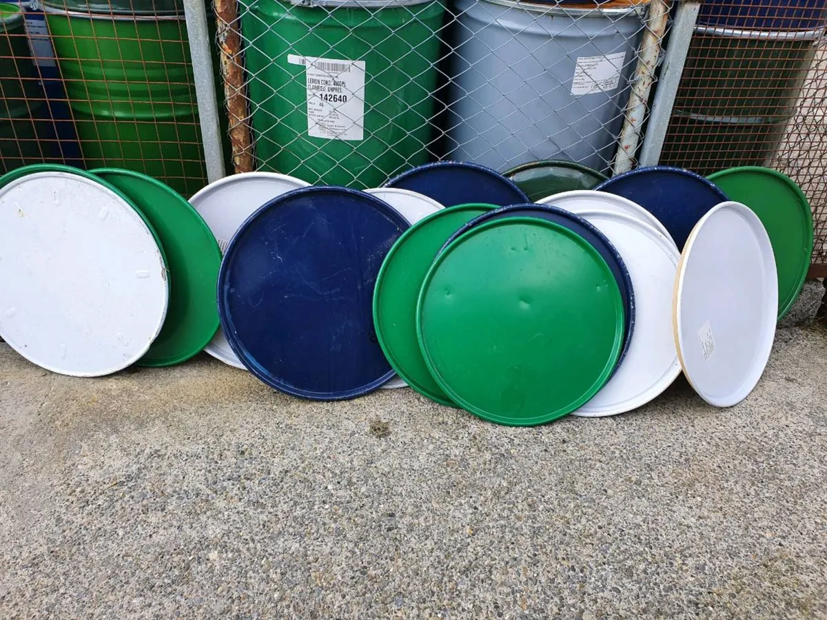 Steel Barrel Lids - Image 1