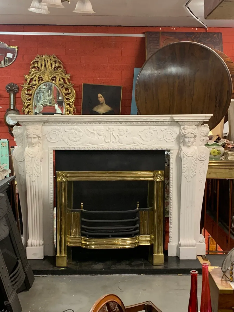 Antique fireplaces