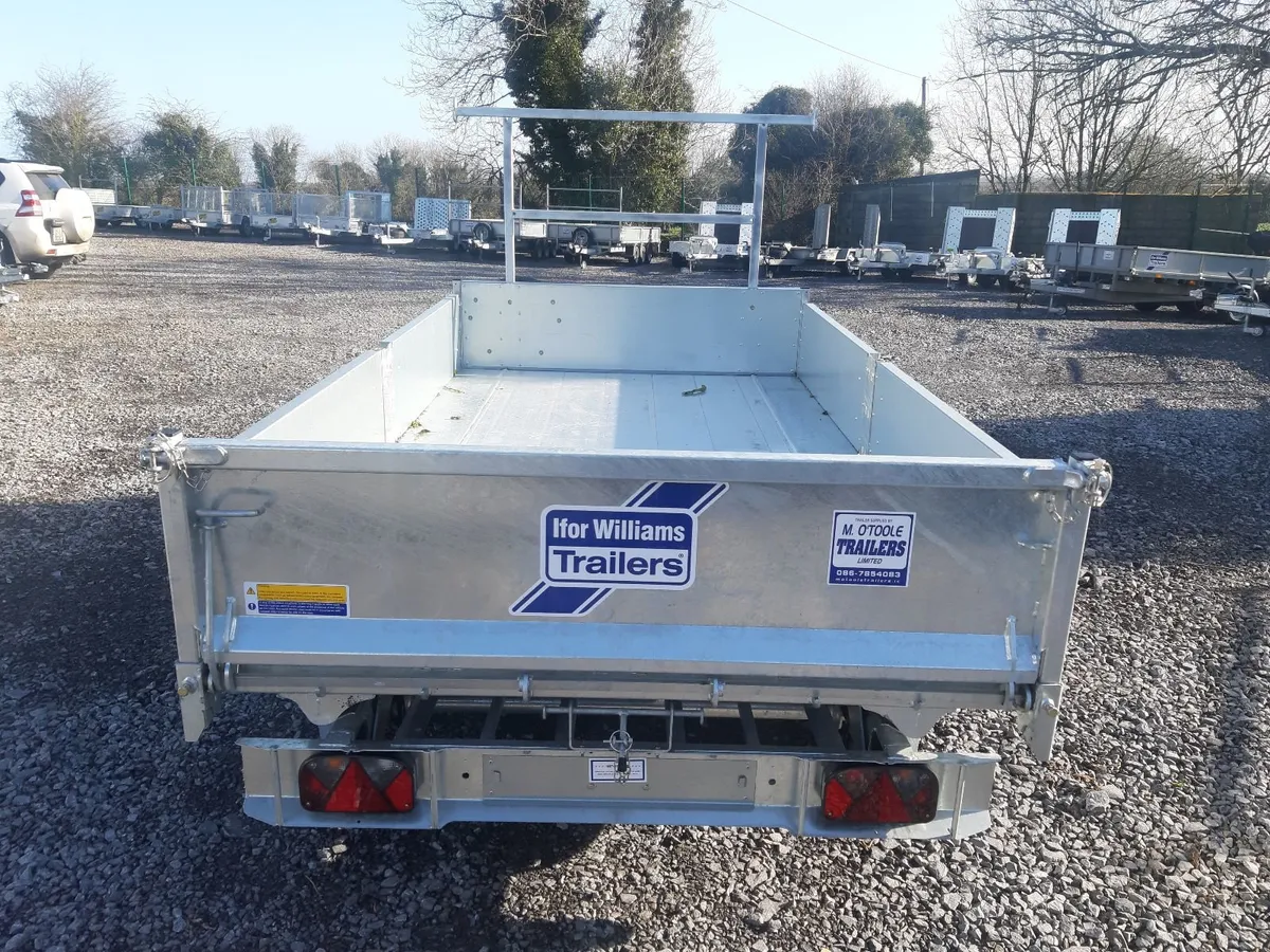 IFOR WILLIAMS  12' x 6'6"  TIPPING TRAILER - Image 4