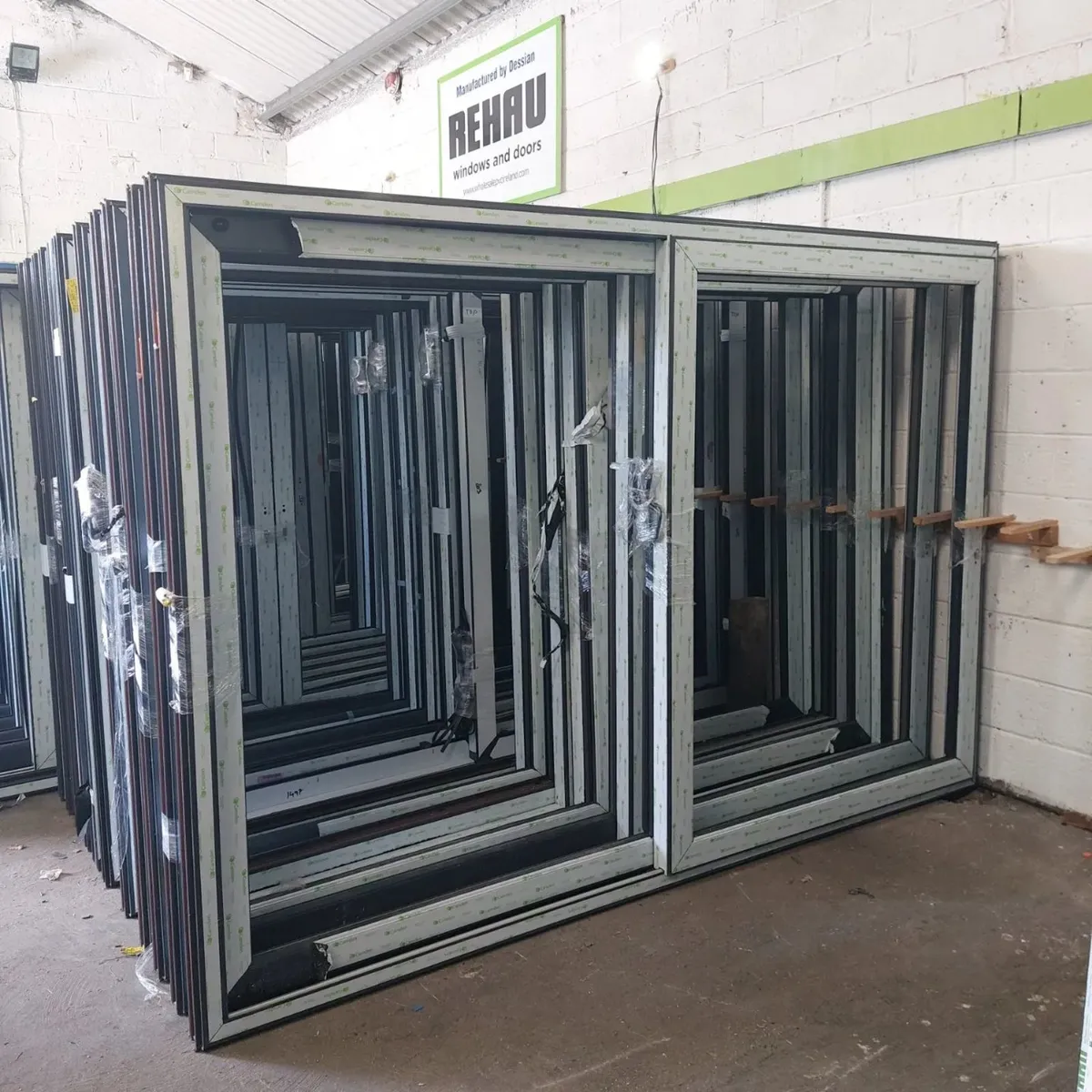 Pvc PATIO DOORS IN STOCK  W23F6C1 WPVC LTD - Image 2