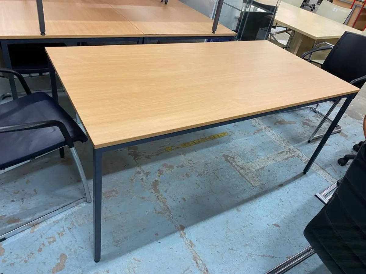 OFFICE FURNITURE CANTEEN TABLES @ CJM - Image 1