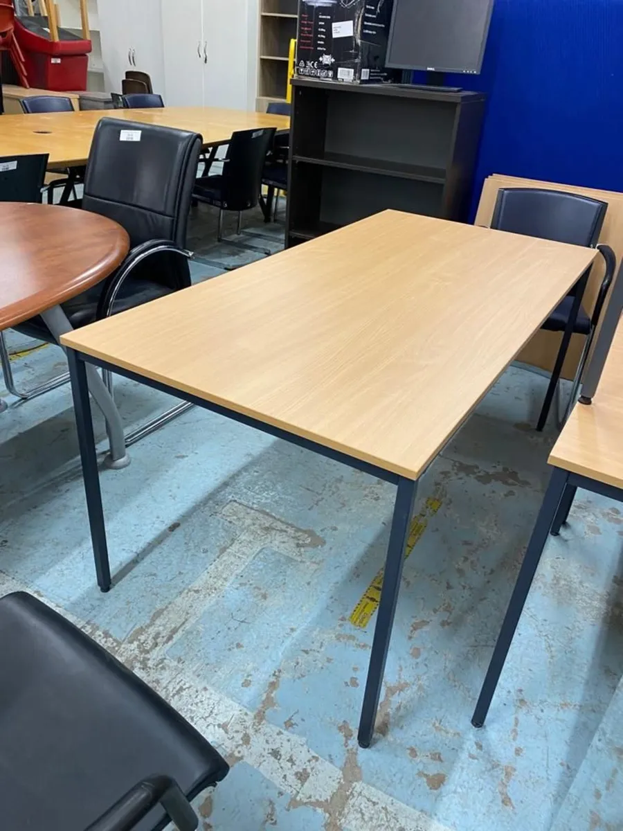 OFFICE FURNITURE CANTEEN TABLES @ CJM - Image 4