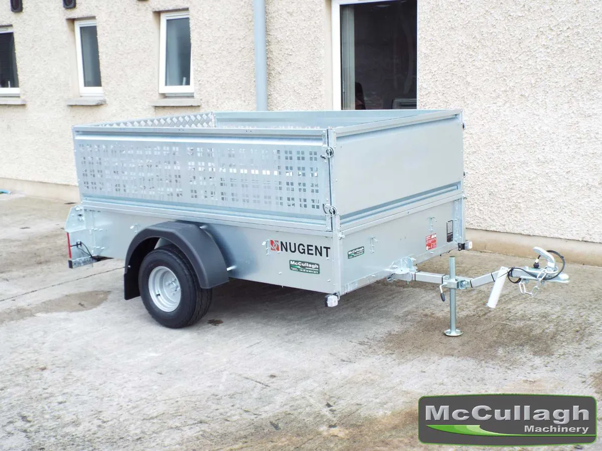 New Nugent 7ft2 x 4ft 2 Utility Trailers - Image 1
