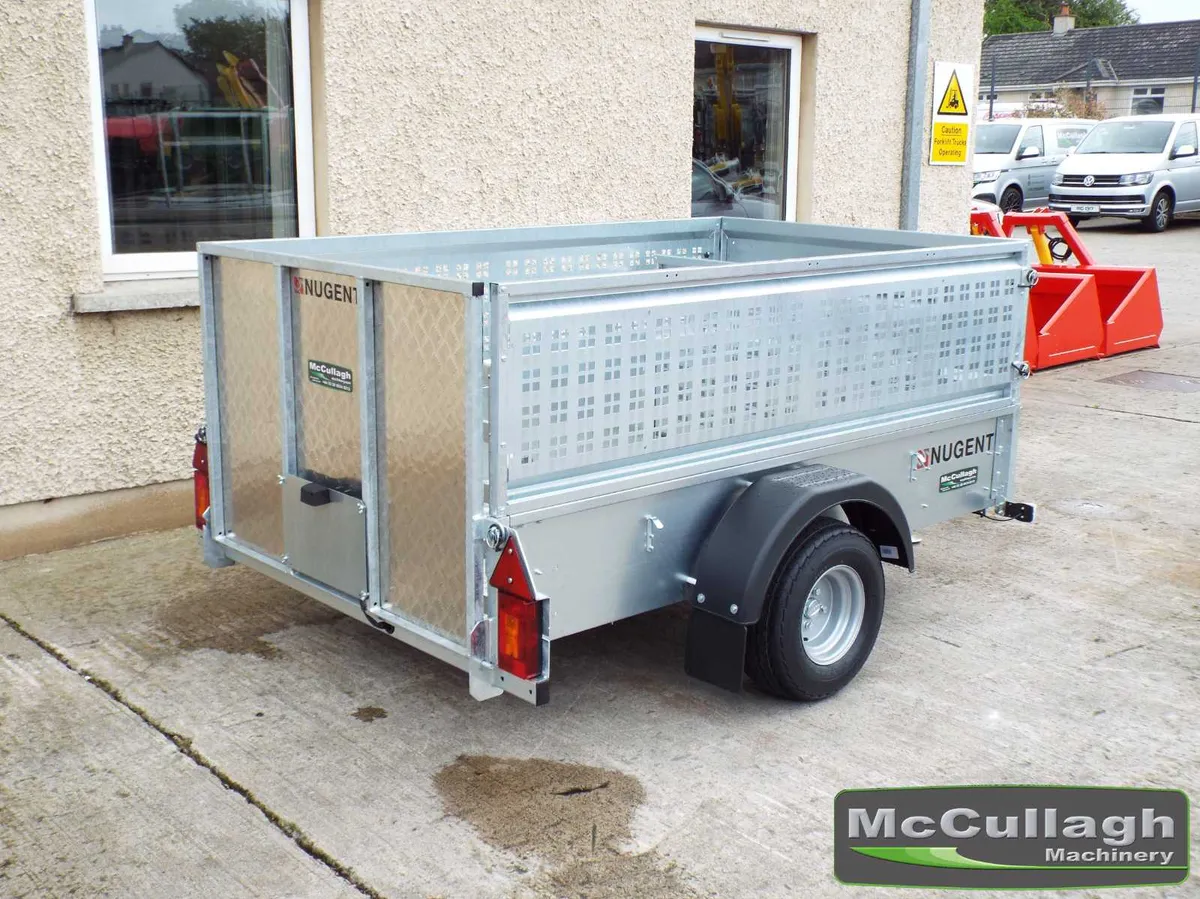 New Nugent 7ft2 x 4ft 2 Utility Trailers - Image 3