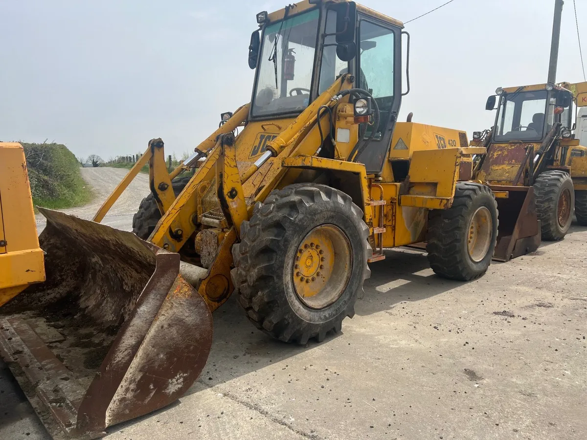 Jcb 420 loader Sale agreed - Image 1