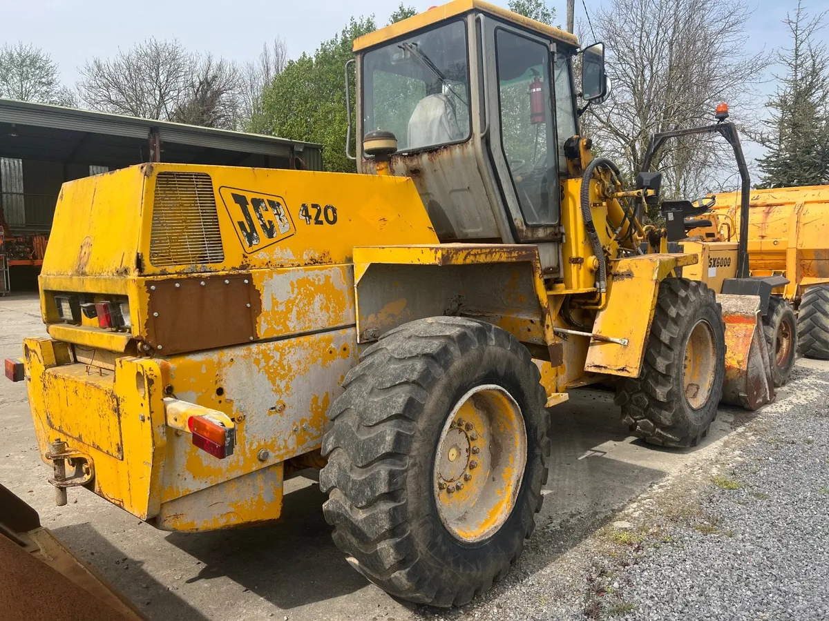 Jcb 420 loader Sale agreed - Image 4