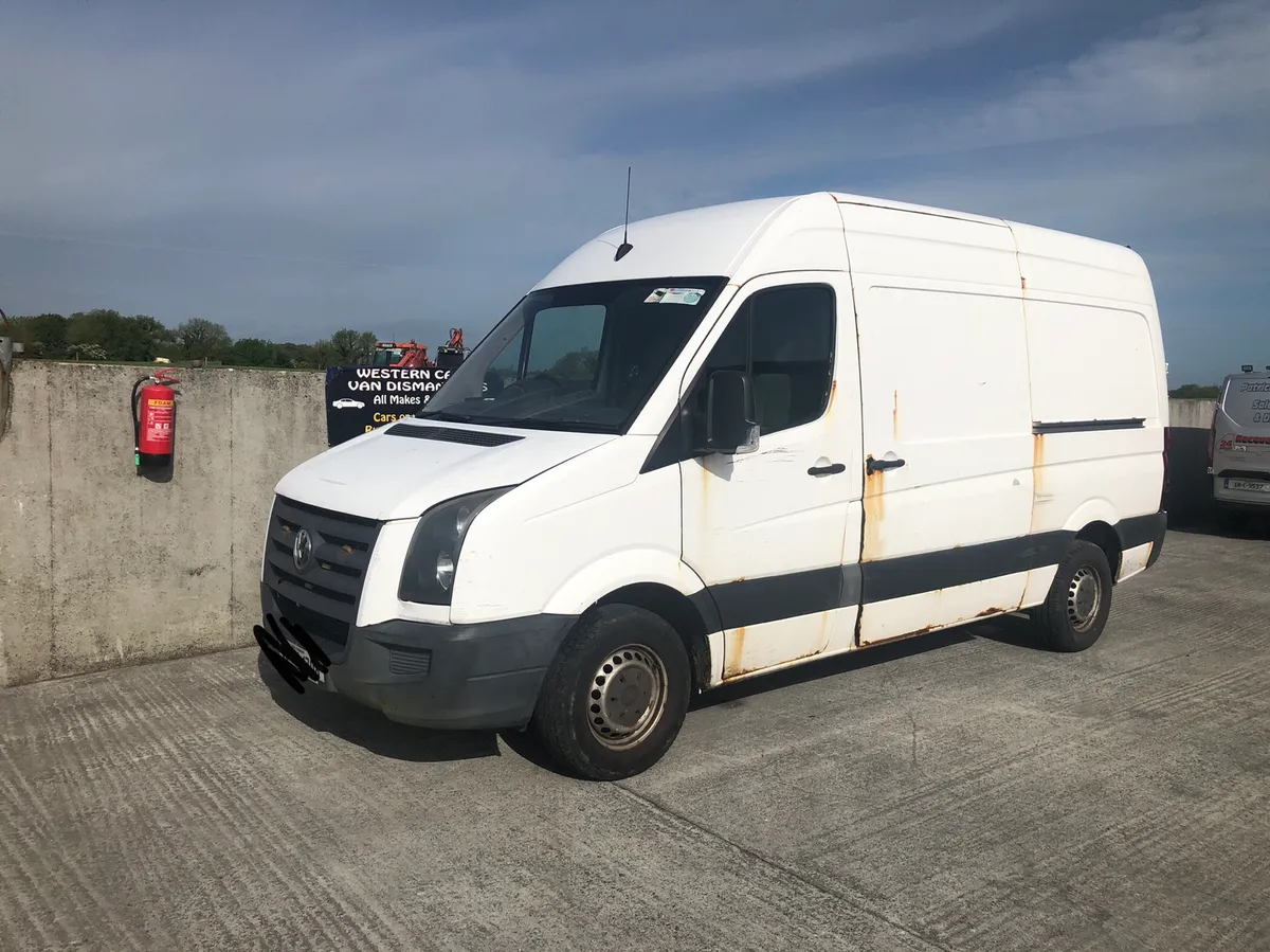 2009 vw crafter 2.5 tdi 6 speed for dismantling