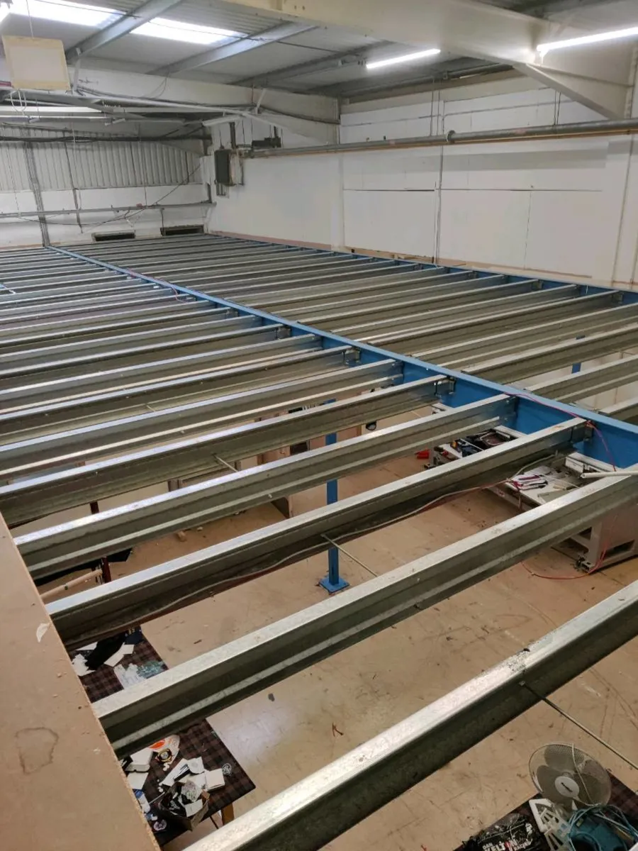 Mezzanine floor can be made bigger or smaller