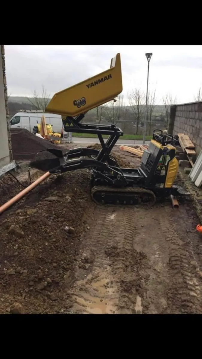 Groundworks. Mini diggers with experienced drivers - Image 4