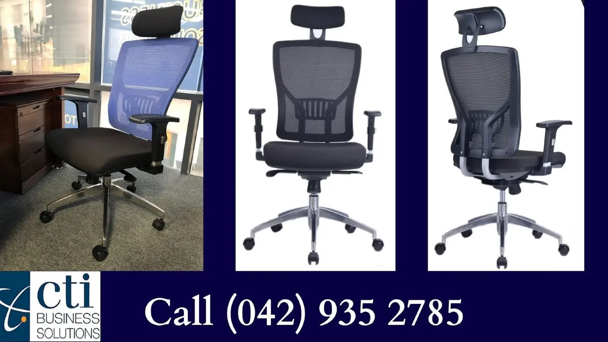 Cosmopolitan Executive Meshback Chairs - In Stock