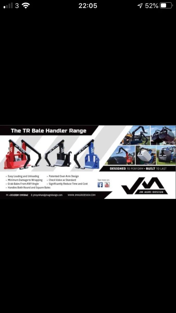 TR-3,TR-4& Tr-8 bale handler - Image 2