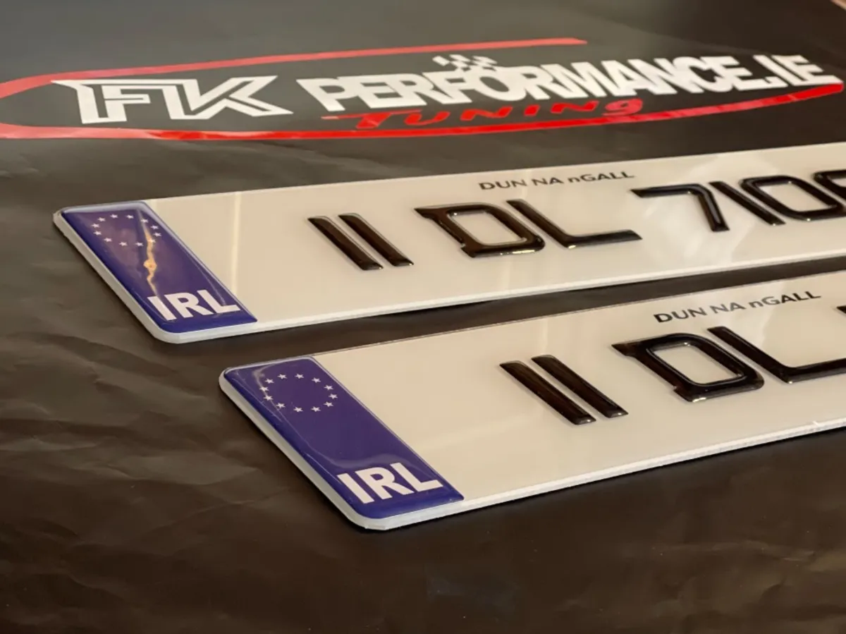 Ultimate gel 3D number plates delivered offer - Image 2