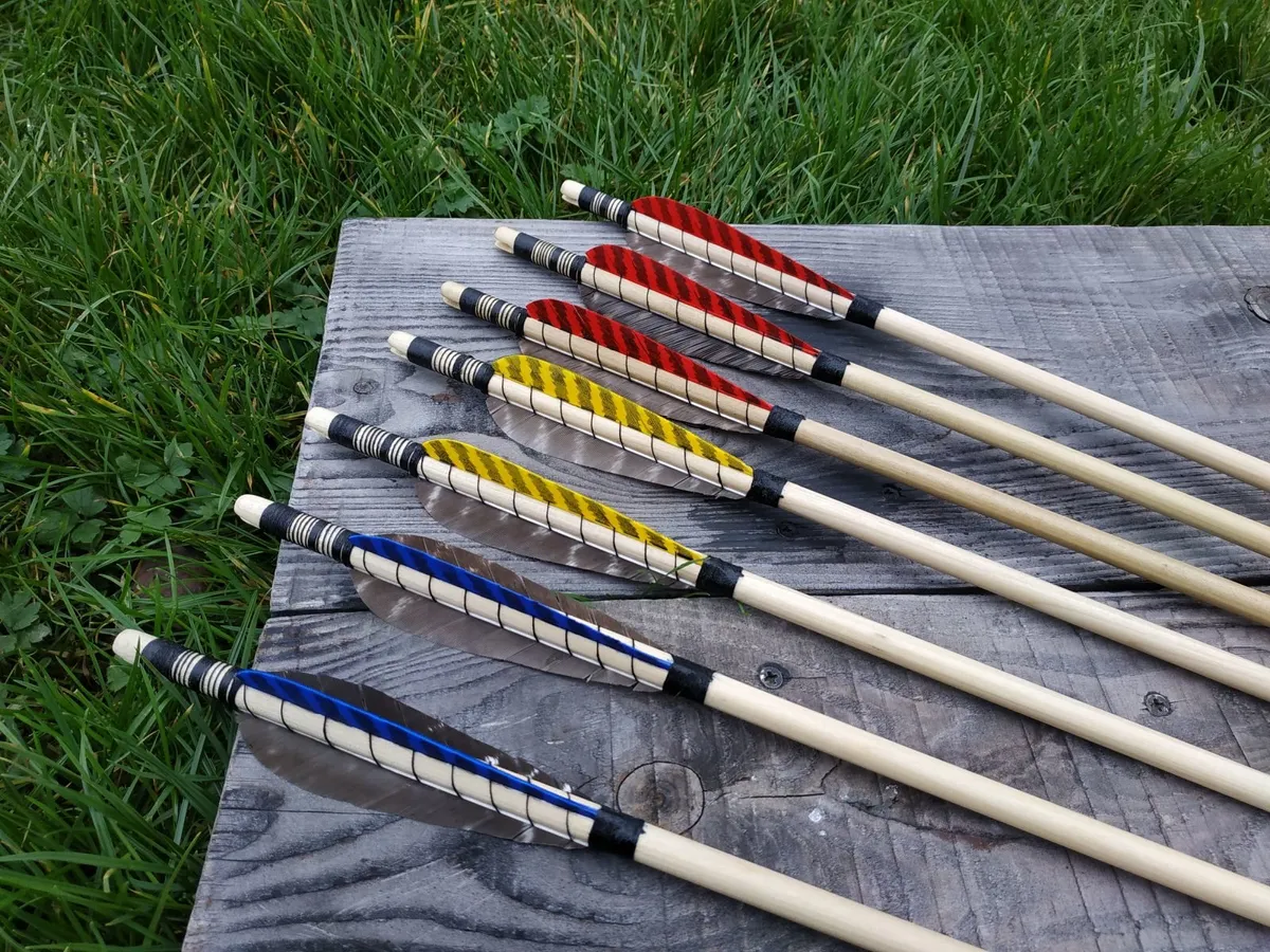 Archery. Medieval style arrows. Forged arrow heads - Image 3