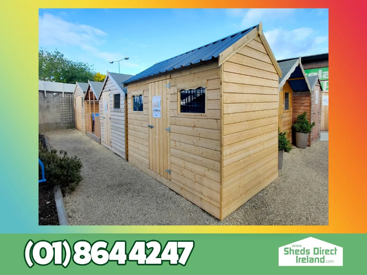 Wooden Cottage Shed starting at e655