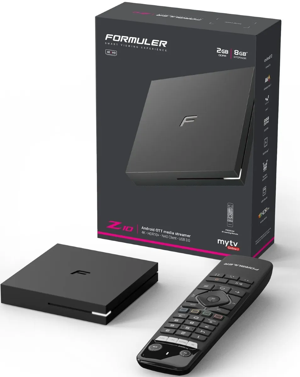 Formuler Z10 4K UHD Premium Android TV Box - Image 1