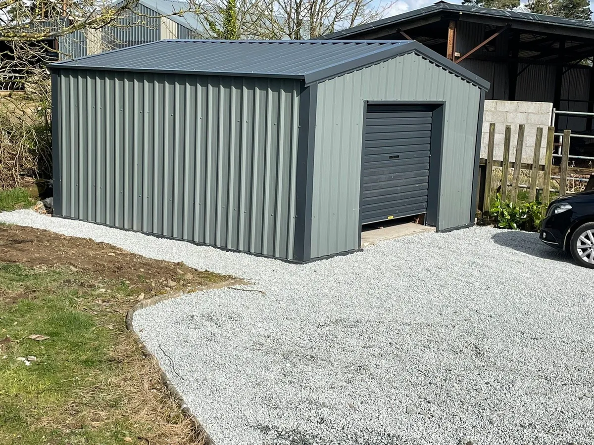 16ftx16ft kit shed - Image 1