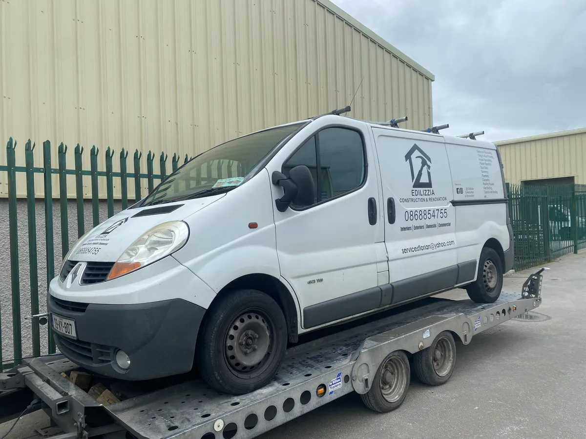 2009 Renault Trafic 2.0dCi for breaking only