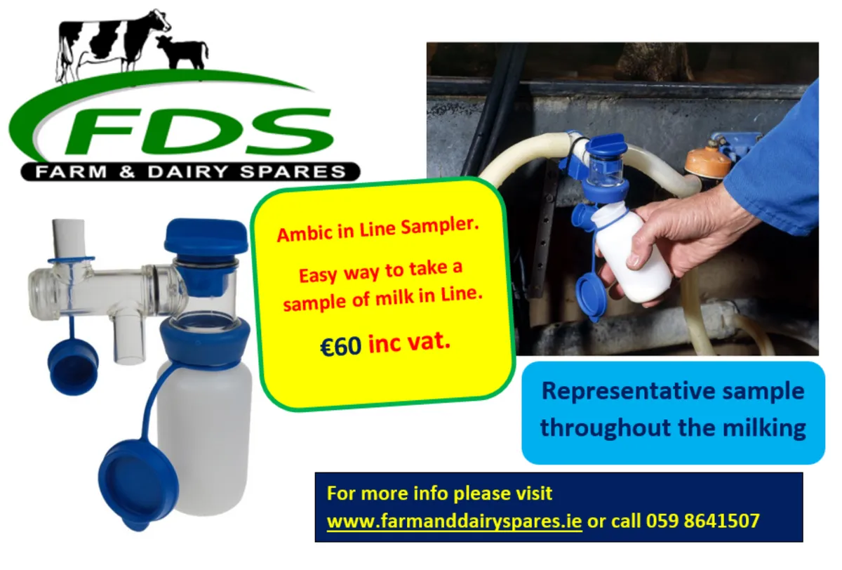 Ambic In Line Milk Sampler for sale at FDS - Image 1