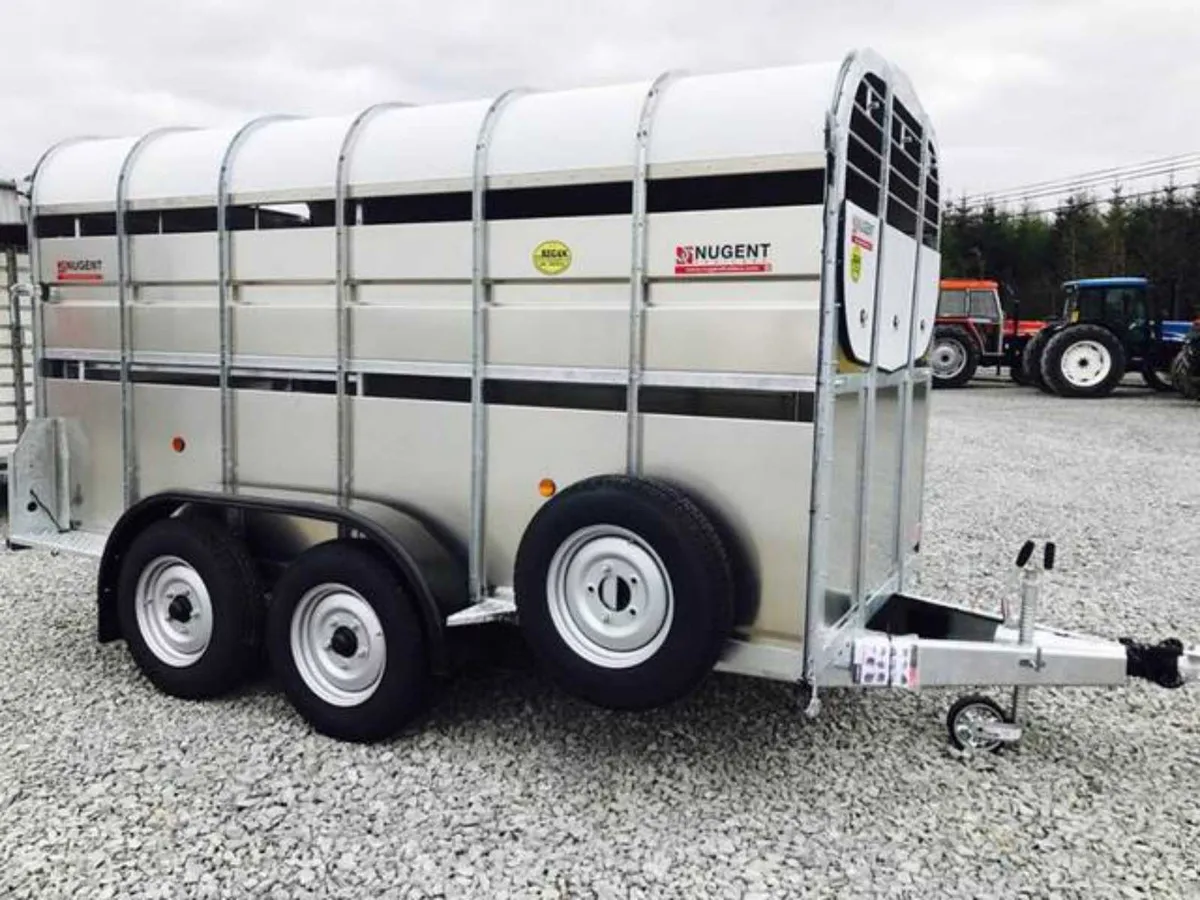 New Nugent 10FT Cattle Trailer  - Finance Options - Image 1