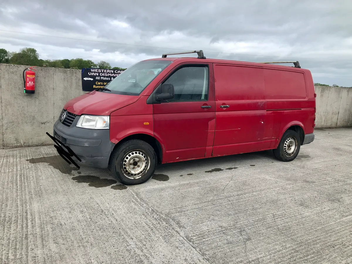 2006 vw transporter 2.5 tdi for dismantling