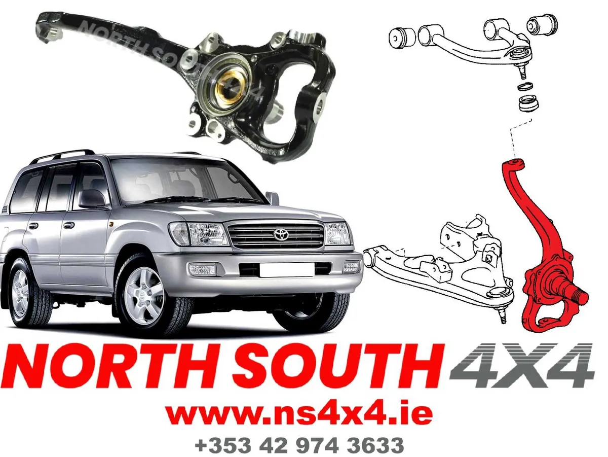 Toyota Amazon 4x4 hub knuckle // all spares - Image 1