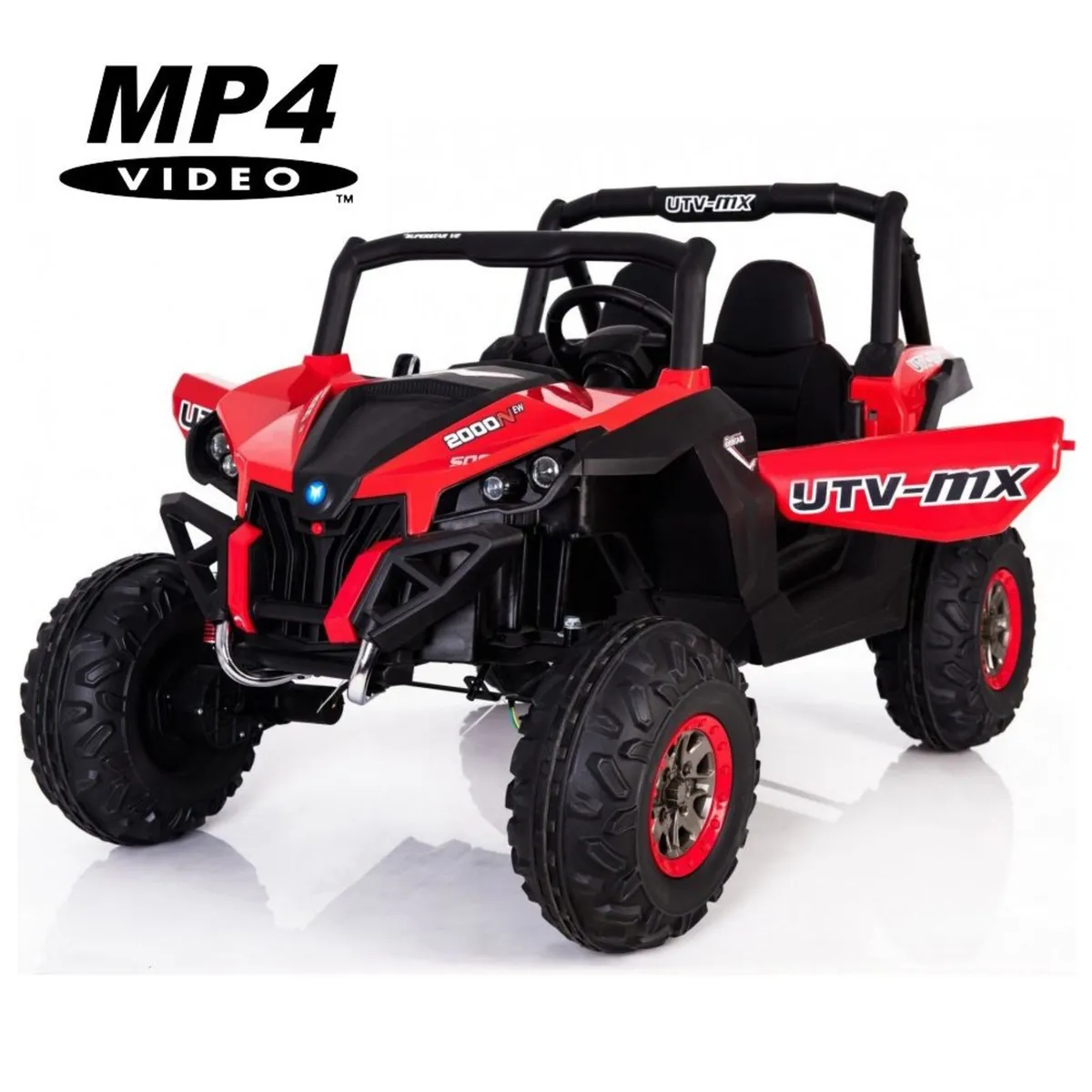 Ground Commander 24V Electric Ride on Buggy (Red) - Image 2