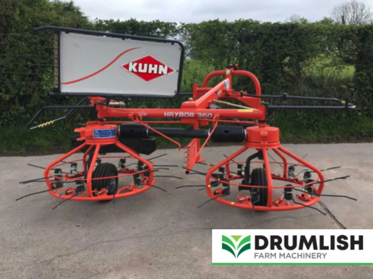 Kuhn 360 Tedder and Rake